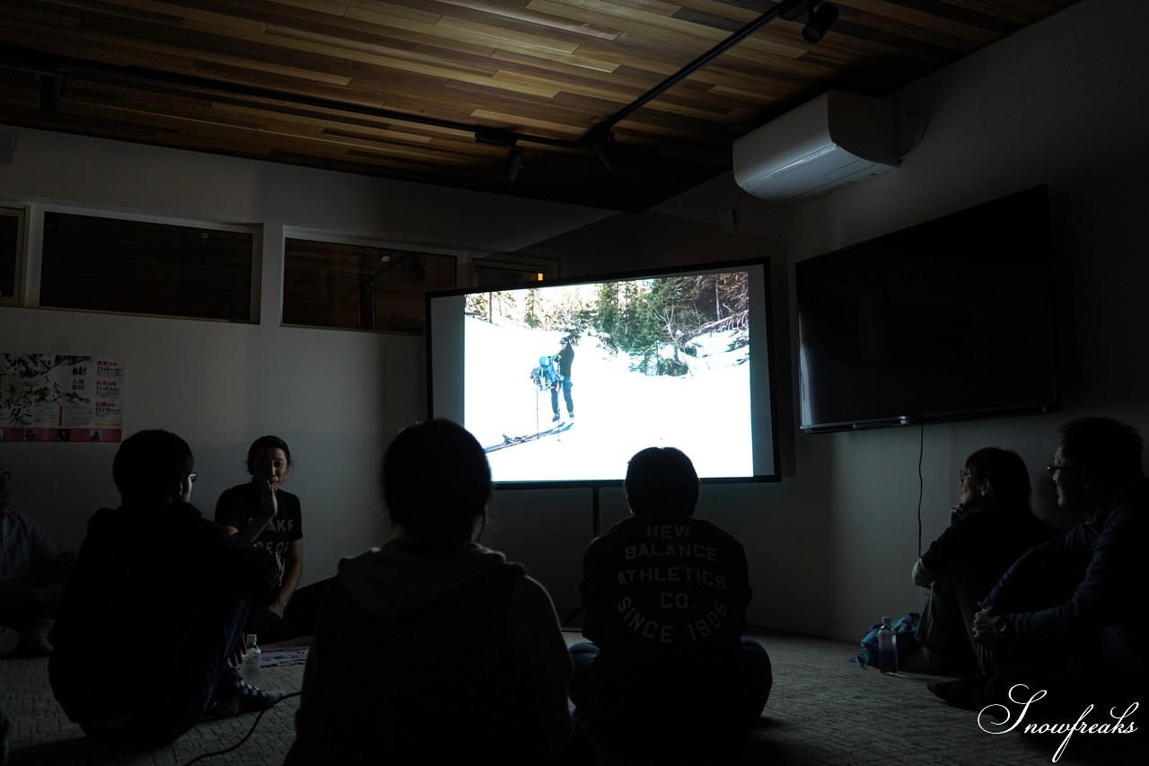 山木匡浩『スロベニア トリグラフ山 スキー遠征報告会』in Mt.石井スポーツ札幌店「LODGE PLUS」